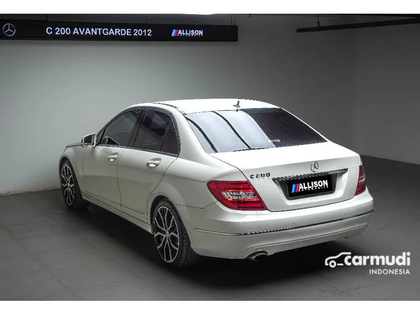 2012 Mercedes-Benz C200 Avantgarde CGI Sedan