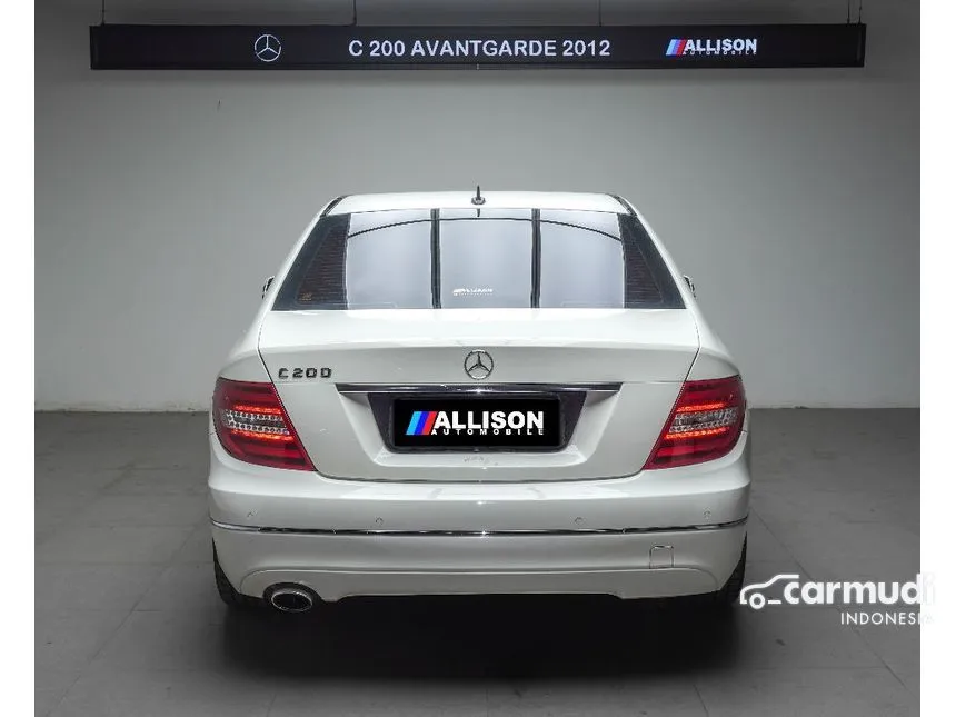 2012 Mercedes-Benz C200 Avantgarde CGI Sedan