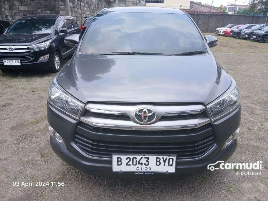 Jual Mobil Toyota Kijang Innova 2018 G 2.4 di Sulawesi Selatan Automatic MPV Abu