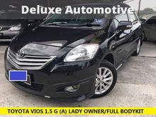 2012 Toyota Vios 1.5 G F.Bodykit/Leather Seat