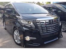 2016 Toyota Alphard 2.5 S Package 2 Power Door 7 Seater Unrgister for sale.