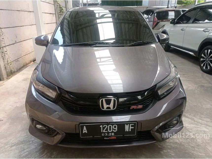 Jual Mobil Honda Brio 2021 RS 1.2 di Banten Manual Hatchback Abu