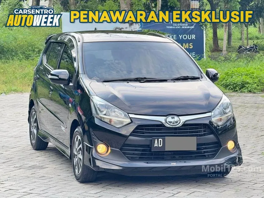 Jual Mobil Toyota Agya 2019 TRD 1.2 di Jawa Tengah Automatic Hatchback Hitam Rp 125.000.000