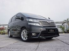 2010 Toyota Vellfire 2.4 Z Audioless Van Wagon, KM 90Ribuan, Pajak Tahun Depan,