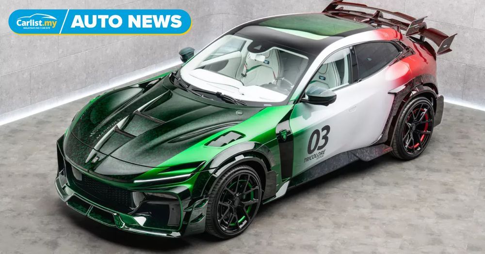 Mansory unveils Ferrari Purosangue based Pugnator Tricolore a pug