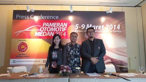 Pekan Otomotif Medan Buka Rangkaian Pameran Otomotif Indonesia