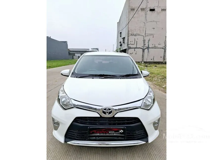 Jual Mobil Toyota Calya 2017 G 1.2 di Banten Manual MPV Putih Rp 105.000.000