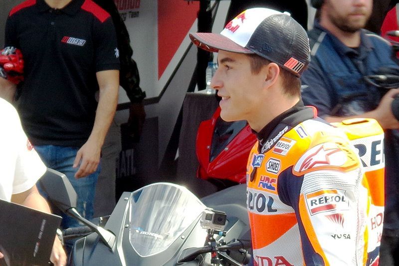 Galeri Foto Juara Dunia MotoGP 2016 Marc Marquez di Sentul 12
