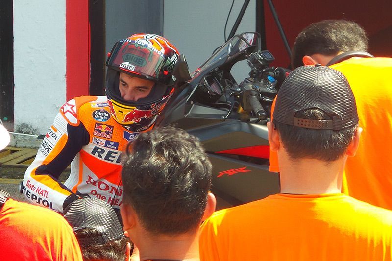 Galeri Foto Juara Dunia MotoGP 2016 Marc Marquez di Sentul 29
