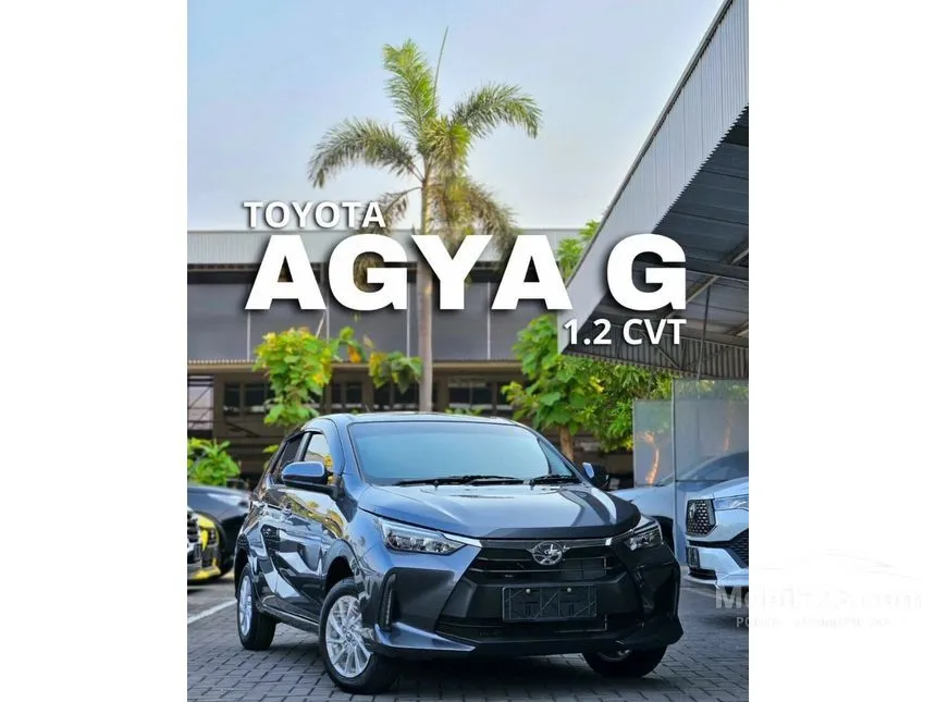 Jual Mobil Toyota Agya 2024 GR Sport 1.2 di DKI Jakarta Manual Hatchback Abu