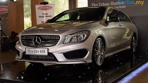 Mercedes-Benz CLA 250 4MATIC Shooting Brake Previewed At XLR8: RM300k Tentative Price, Only 10 Units