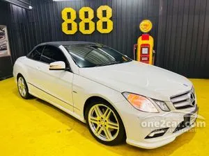 2011 Mercedes-Benz E250 CGI BlueEFFICIENCY AMG 1.8 W207 (ปี 10-16) Convertible AT