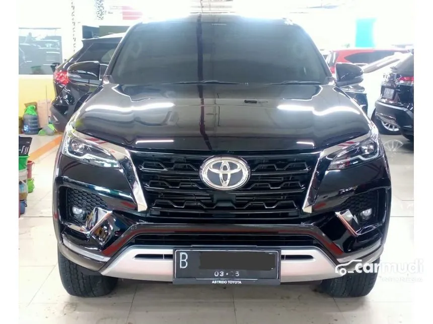 Jual Mobil Toyota Fortuner 2021 VRZ 2.4 di DKI Jakarta Automatic SUV Hitam Rp 435.000.000