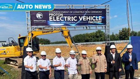 Proton begins construction of Malaysia’s first dedicated EV plant in Tanjong Malim
