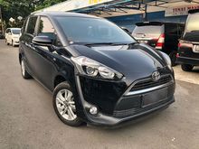 Sienta G MT 2017 km 9000 Hitam