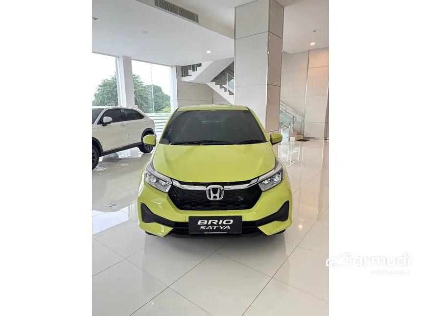 Jual Mobil Honda Brio 2025 Satya E 1.2 di Banten Automatic Hatchback Hijau Rp 159.900.000