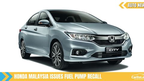 Faulty Fuel Pump - Honda Malaysia Issue A Recall