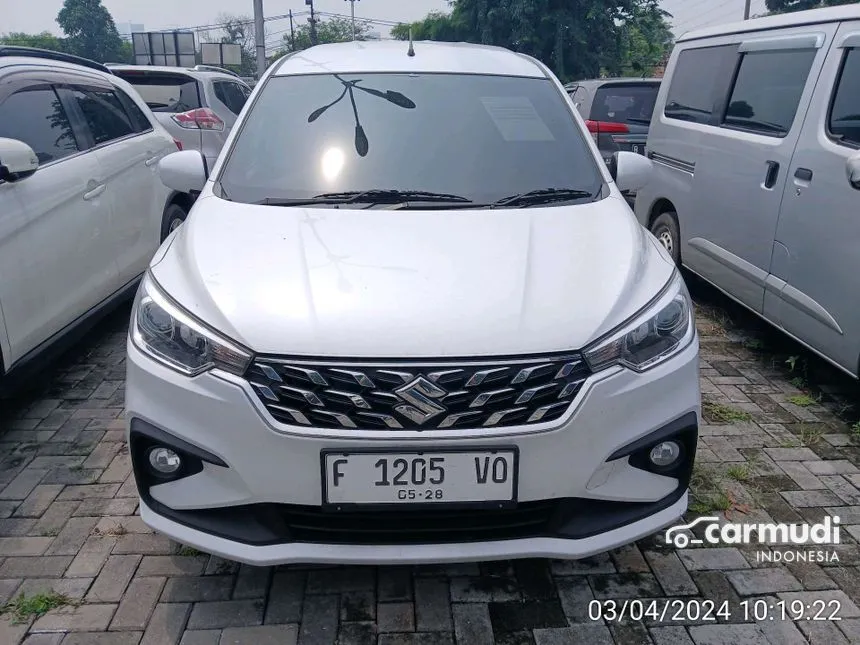 Jual Mobil Suzuki Ertiga 2023 GL 1.5 di Jawa Barat Manual MPV Putih Rp 179.000.000