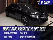 2023 Mercedes-Benz A200 1.3 Progressive Line Sedan Black Hitam Mercy A 200 Progresive