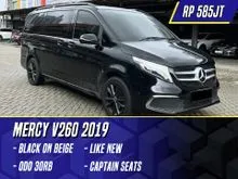 2019 Mercedes-Benz V260 2.0 LWB Van Black on Beige Hitam Mercy V 260 Viano Vito
