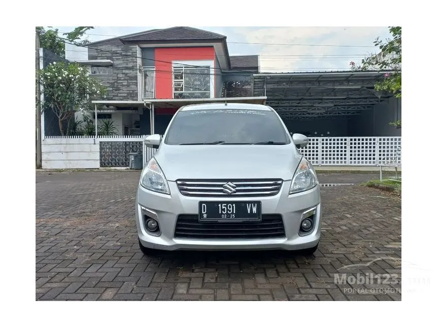 Jual Mobil Suzuki Ertiga 2014 GX 1.4 di Jawa Barat Automatic MPV Silver Rp 135.000.000