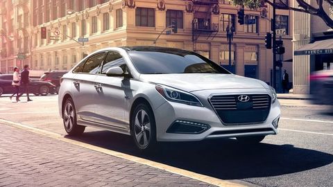 2016 Hyundai Sonata Hybrid Thoroughly Glimpsed Ahead Of Launch
