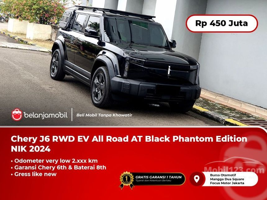 Jual Mobil Chery Omoda J6 2024 EV RWD di DKI Jakarta Automatic SUV ...
