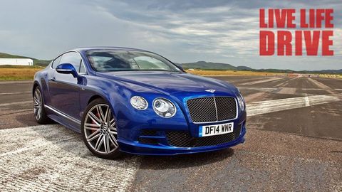 Power Trip - Behind the Wheel of the Bentley Continental GT Speed