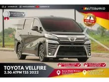 2022 Toyota Vellfire 2.5 G (Premium Color) MPV Black on Black Garansi Bebas Tabrak Banjir