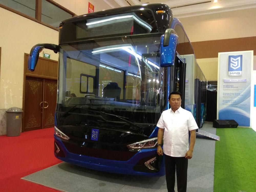 Moeldoko Tegaskan Komponen Lokal Bus MAB Terus Ditingkatkan
