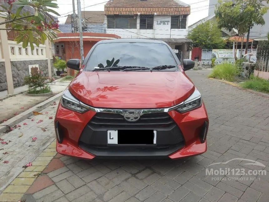 Jual Mobil Toyota Agya 2023 G 1.2 di Jawa Timur Automatic Hatchback Merah Rp 171.500.000
