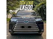 2024 Lexus LX600 3.4 Wagon 7 Seater Black on Black LX 600 7-Seater Hitam