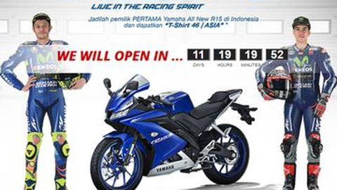 All-new Yamaha R15 Siap Dipesan