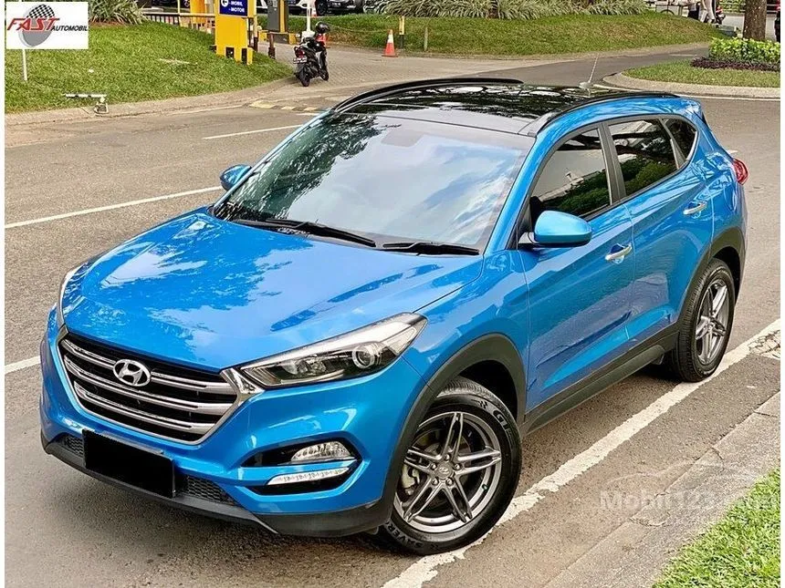Jual Mobil Hyundai Tucson 2016 XG 2.0 di DKI Jakarta Automatic SUV Biru ...