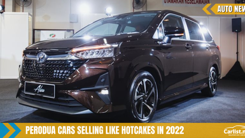 Perodua Sold Over 145,000 Cars (So Far) - 48% Jump From 2021