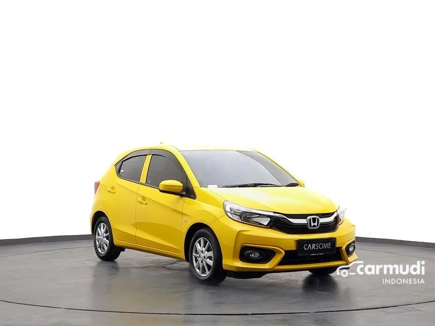 Jual Mobil Honda Brio 2021 E Satya 1.2 di DKI Jakarta Automatic Hatchback Kuning Rp 154.000.000