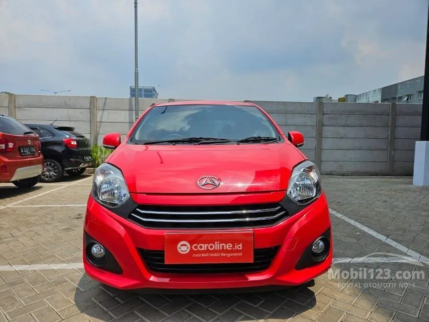 Jual Mobil Daihatsu Ayla 2019 X 1.0 di Banten Manual Hatchback Merah Rp 103.000.000