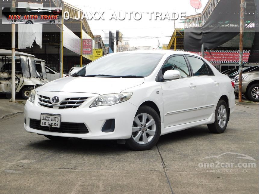 Toyota Corolla Altis 2012 E 1.8 in กรุงเทพและปริมณฑล Automatic Sedan สีขาว for 319,000 Baht ...