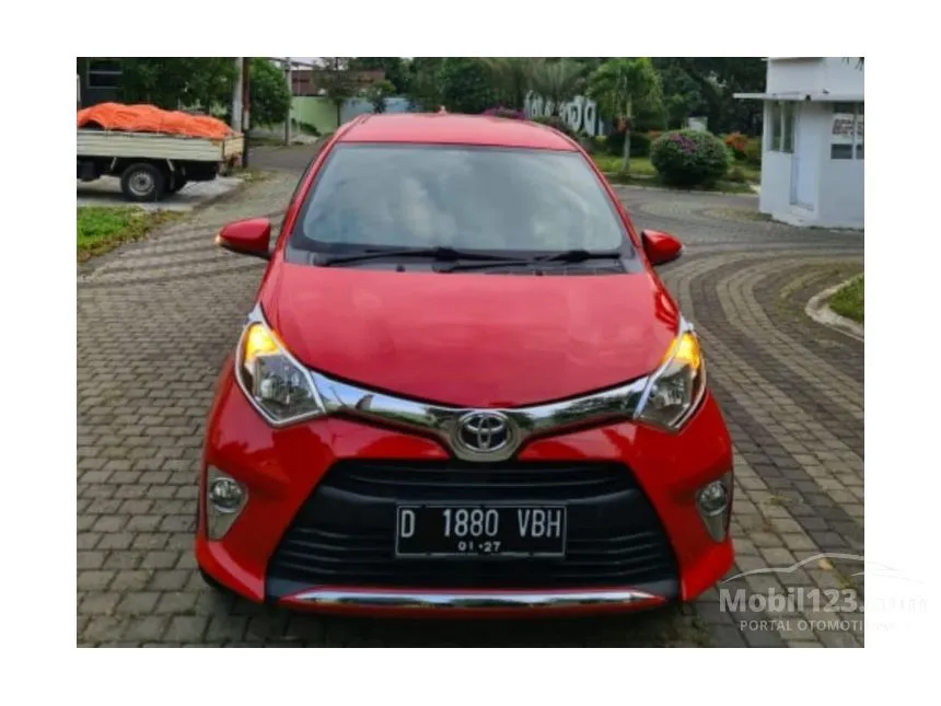 Jual Mobil Toyota Calya 2016 G 1.2 di Jawa Barat Automatic MPV Merah Rp 122.000.000
