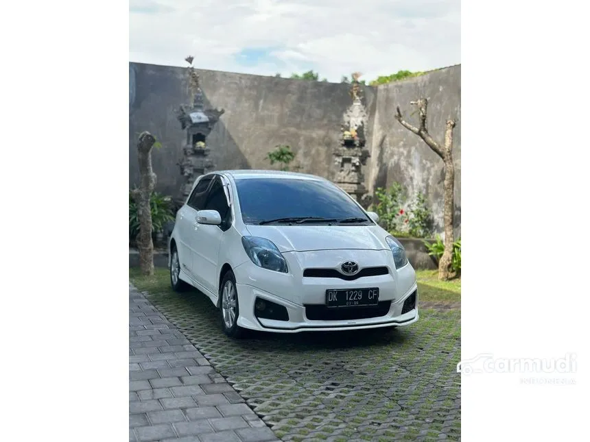 Jual Mobil Toyota Yaris 2012 TRD Sportivo 1.5 di Bali Manual Hatchback Putih Rp 135.000.000