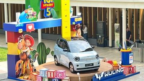 Ada Mobil Listrik Misterius Wuling di Event Promosi Film ‘Toy Story 5’! Calon Model Baru?