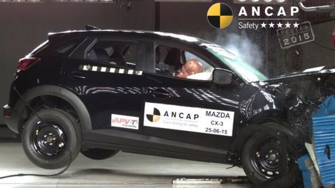 ANCAP Five Stars For Mazda CX-3 and Mazda 2, Four for Audi TT