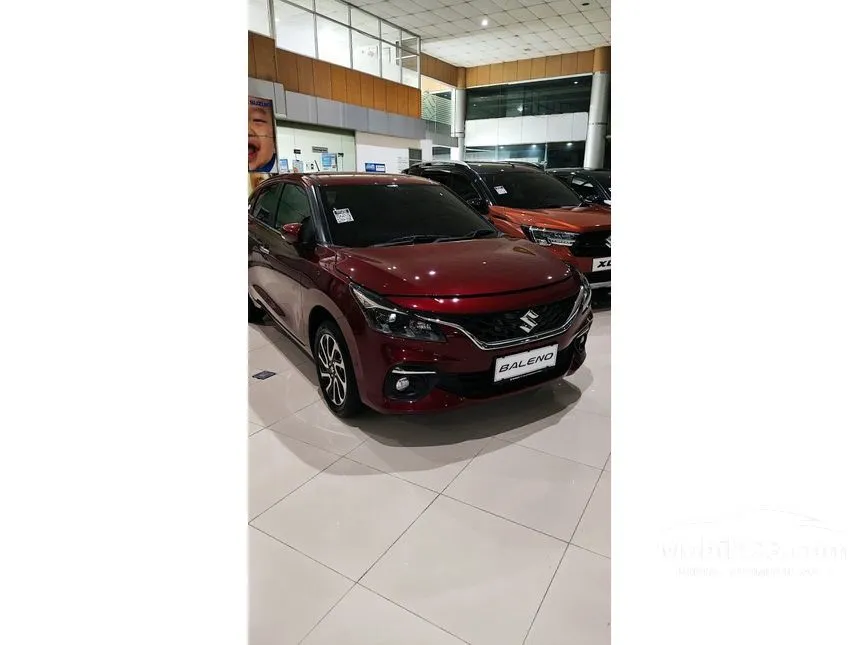 Jual Mobil Suzuki Baleno 2024 1.5 di Jawa Barat Automatic Hatchback Marun Rp 212.000.000
