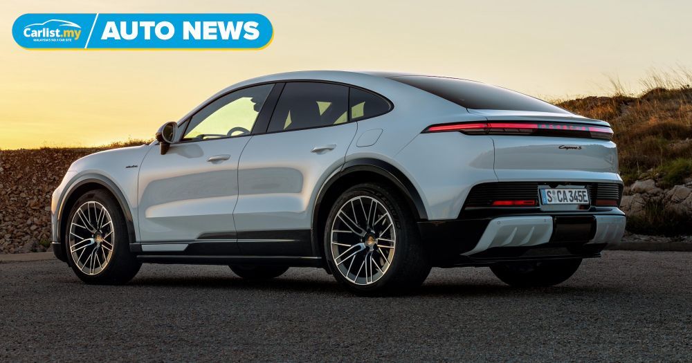 2026 Porsche Cayenne Coupe Electric debuts,  sleeker silhouette yields up to 18km more range — still blistering with 1,156 PS flagship, 2.5s sprint