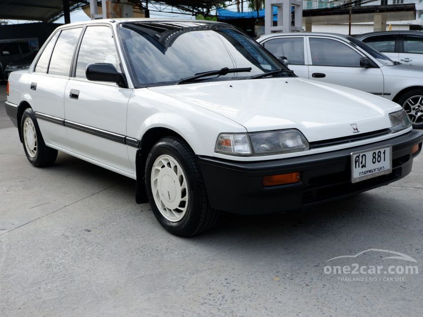 Honda Civic 1988 Lx 1.5 In กรุงเทพและปริมณฑล Manual Sedan สีขาว For 