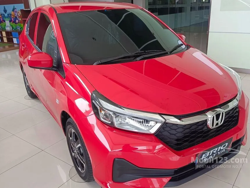 Jual Mobil Honda Brio 2024 E Satya 1.2 di DKI Jakarta Automatic Hatchback Merah Rp 188.000.000