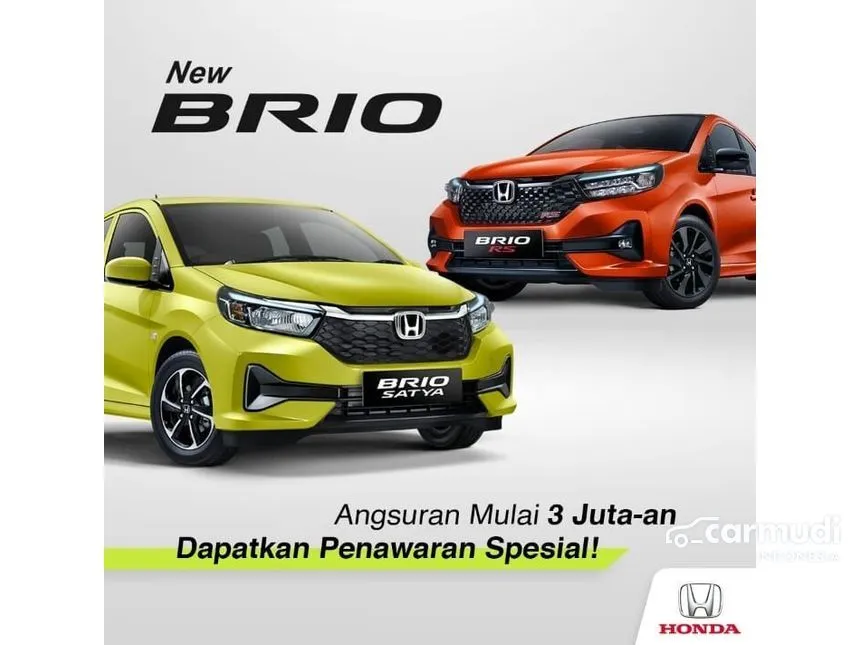Jual Mobil Honda Brio 2024 E Satya 1.2 di DKI Jakarta Automatic Hatchback Hijau Rp 188.000.000