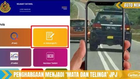 ‘Hadiah’ Kepada Penyalur Maklumat di Aplikasi e-ADUAN@JPJ