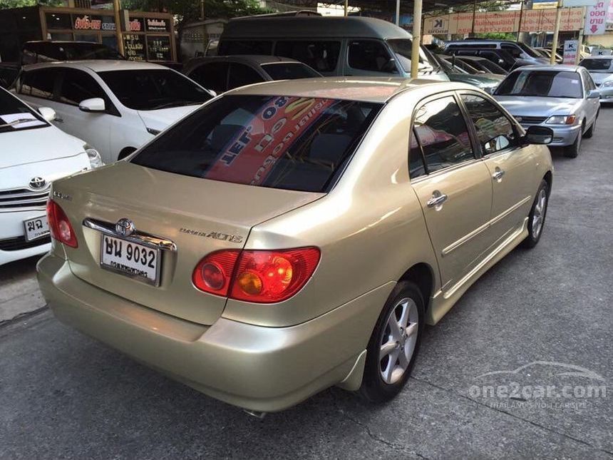 Altis 2004 2004 Toyota Corolla Altis 1.6 ALTIS หน้าหมู (ปี 01-07) E Sedan AT มือ ...