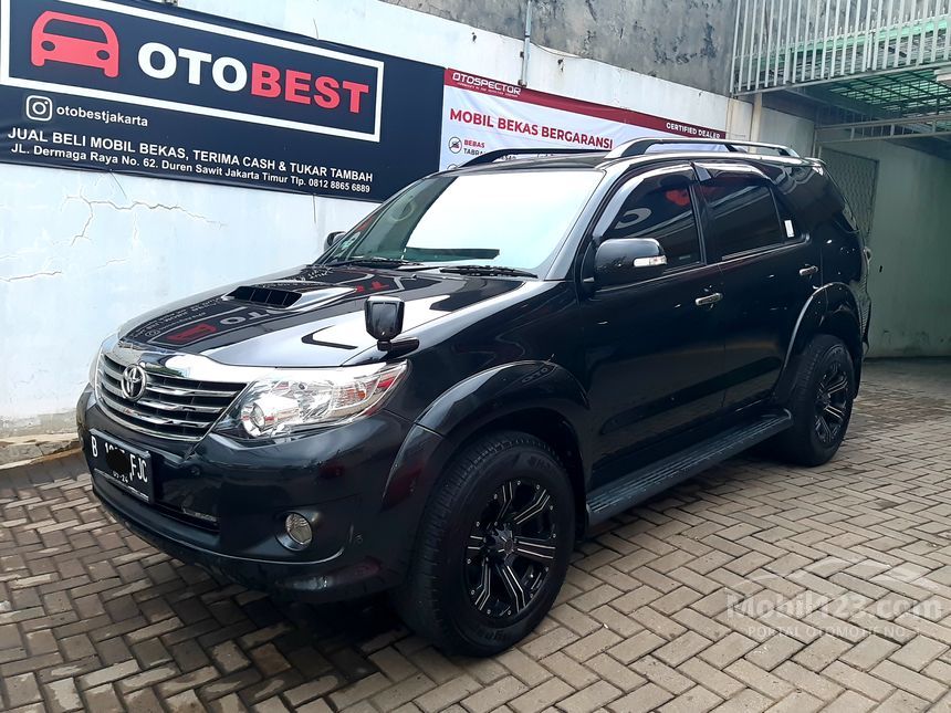 Jual Mobil Toyota Fortuner 2014 G 2 5 Di Dki Jakarta Automatic Suv Hitam Rp 264 000 000 6426524 Mobil123 